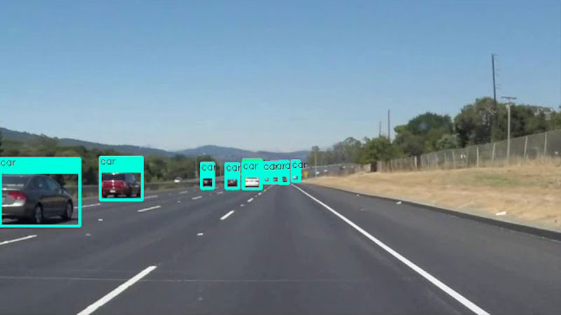 Vehicle Detection using Darknet YOLOv3 on Jetson Nano